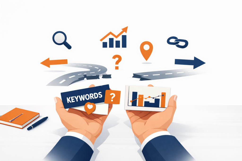 Seo Strategy Confusion No Clear Results 1024x683